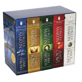 Game of Thrones 5-copy Box Set: A Game of Thrones,a Clash of Kings,a Storm of Swords,a Feast for Crows, and a Dance With Dragons