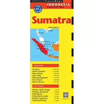 Periplus Travel Maps Sumatra & Medan: Indonesia Regional Map