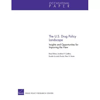 The U.S. Drug Policy Landscape: Insights and Opportunities for Improving the View