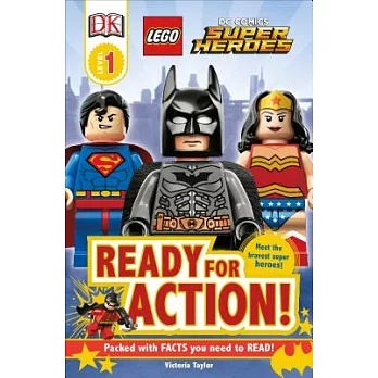 DK Readers L1: Lego DC Super Heroes: Ready for Action!