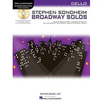 Stephen Sondheim - Broadway Solos: Cello