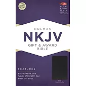The Holy Bible: New King James Version, Black, Imitation Leather, Gift & Award Bible