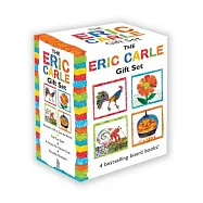 The Eric Carle Gift Set (Boxed Set): The Tiny Seed; Pancakes, Pancakes!; A House for Hermit Crab; Rooster’s Off to See