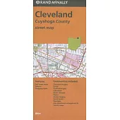 Rand McNally Cleveland, Cuyahoga County Streep Map