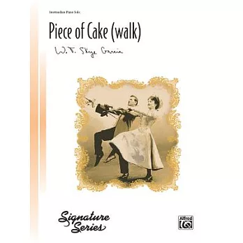 A Piece of Cake (Walk): Intermediate Piano Solo