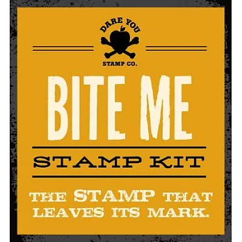 咬我啊印章組Bite Me Stamp Kit: The Stamp That Leaves Its Mark