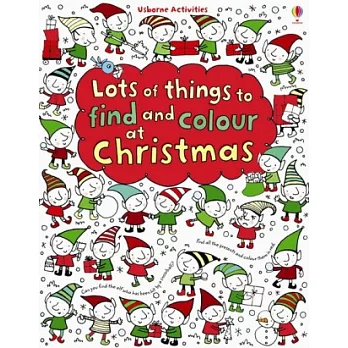 Lots of things to find and colour at Christmas