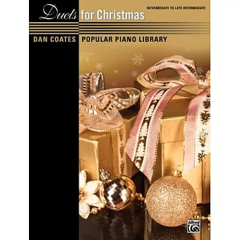 Dan Coates Popular Piano Library: Duets for Christmas, Intermediate to Late Intermediate