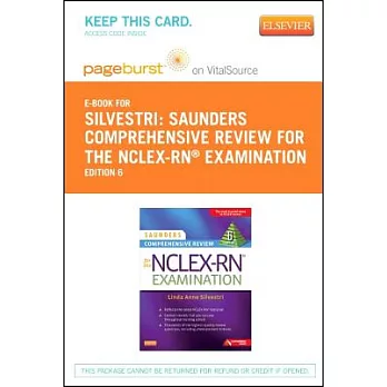 Saunders Comprehensive Review for the NCLEX-RN Examination Pageburst Plus Evolve Access Code