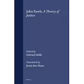 John Rawls, a Theory of Justice