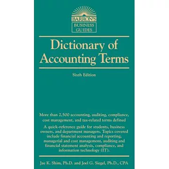 Dictionary of Accounting Terms