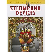 Steampunk Devices Coloring Book