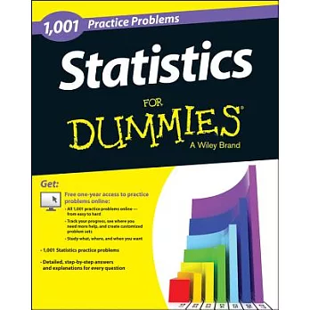 Statistics: 1,001 Practice Problems for Dummies (+ Free Online Practice)