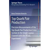 Top Quark Pair Production: Precision Measurements of the Top Quark Pair Production Cross Section in the Single Lepton Channel Wi