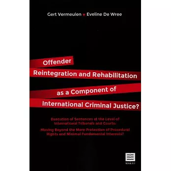 Offender Reintegration and Rehabilitation as a Component of International Criminal Justice?: Execution of Sentences at the Level