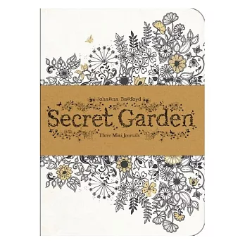 Secret Garden: Three Mini Journals (祕密花園筆記本組)