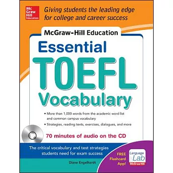 McGraw-Hill Education Essential Vocabulary for the TOEFL Test