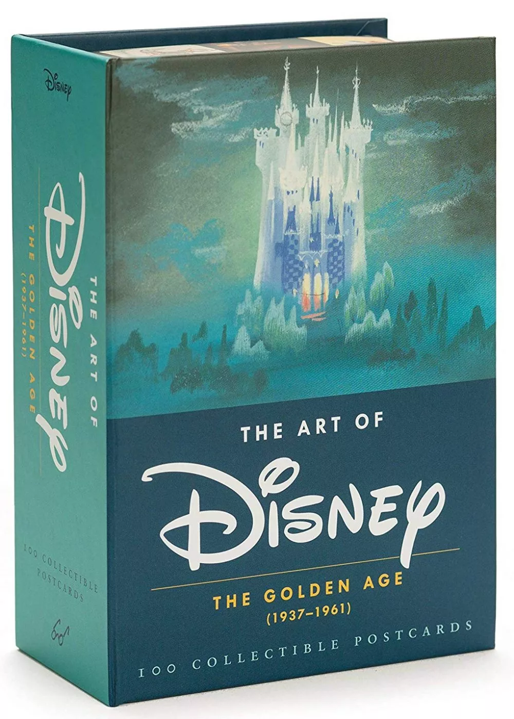 The Art of Disney: The Golden Age 1928-1961迪士尼黃金時期動畫明信片1937~1961年(100張不重複)