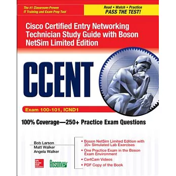 CCENT Cisco Certified Entry Networking Technician ICND1: Exam 100-101
