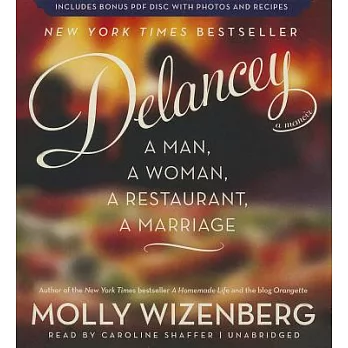 Delancey: A Man, a Woman, a Restaurant, a Marriage: Includes PDF Disc