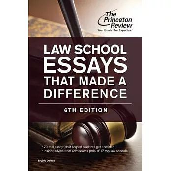 Law School Essays That Made a Difference
