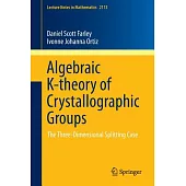 Algebraic K-Theory of Crystallographic Groups: The Three-Dimensional Splitting Case