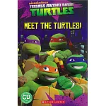 Scholastic Popcorn Readers Starter Level: Teenage Mutant Ninja Turtles: Meet the Turtles with CD