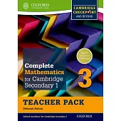 Complete Mathematics for Cambridge Secondary 1 Teacher Pack 3: For Cambridge Checkpoint and Beyond