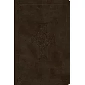 Holy Bible: ESV Value Compact Trutone, Olive, Celtic Cross Design