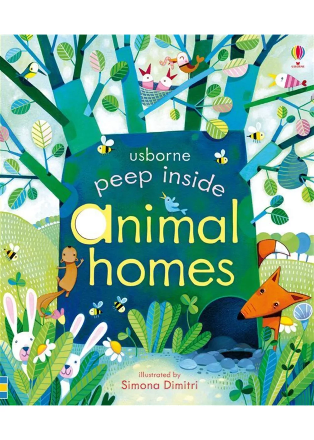 偷偷看一下翻翻書：動物的家（3歲以上）Peep Inside Animal Homes