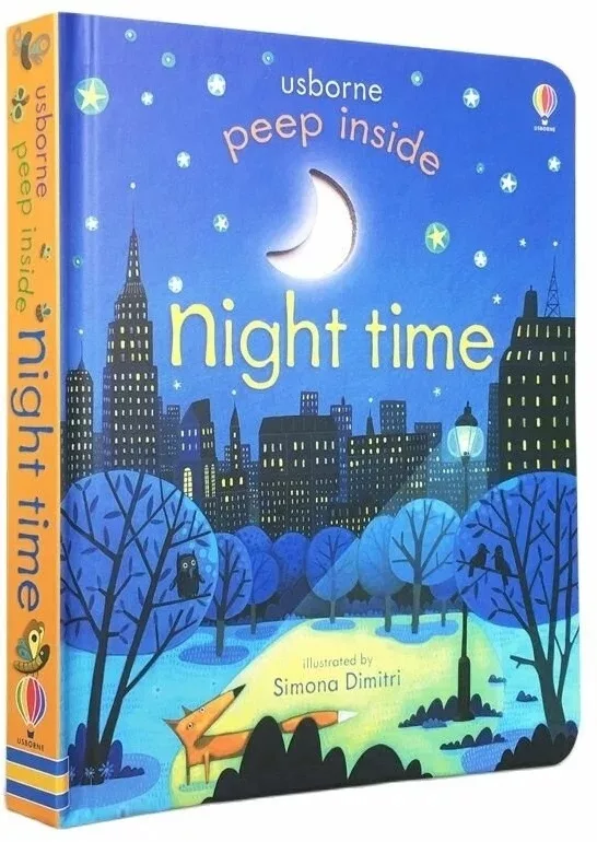 偷偷看一下翻翻書：夜晚（3歲以上）Peep Inside Night-Time