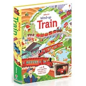 發條火車跑跑遊戲書(4場景軌道可拆組)Wind-Up Train