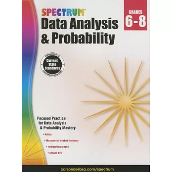 Spectrum Data Analysis and Probability Grades 6-8