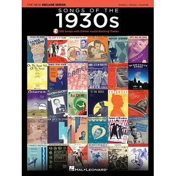 Songs of the 1930s: The New Decade Series With Optional Online Play-along Backing Tracks