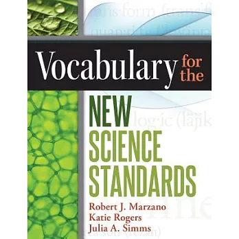Vocabulary for the New Science Standards /