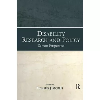 Disability Research and Policy: Current Perspectives