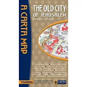Carta Map The Old City of Jerusalem