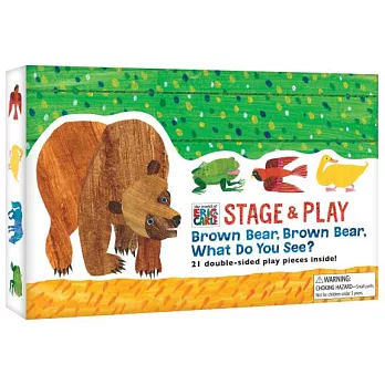 The World of Eric Carle Stage & Play Brown Bear, Brown Bear, What Do You See?