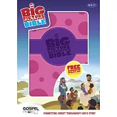 The Big Picture Interactive Bible: New King James Version, Purple / Pink Polka Dot Dutone, LeatherTouch, Connecting Christ Throu