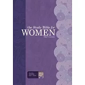 The Study Bible for Women: New King James Version, Leathertouch, Plum / Lilac