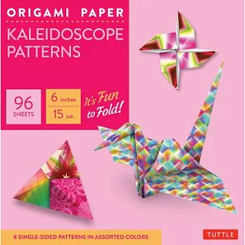 Origami Paper - Kaleidoscope Patterns: 6 inches / 15 cm