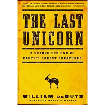 The Last Unicorn: A Search for One of Earth’s Rarest Creatures