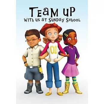 Deep Blue Kids Team Up With Us Postcard, Package of 25