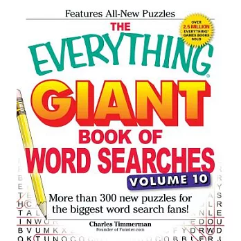 The Everything Giant Book of Word Searches: More Than 300 New Puzzles for the Biggest Word Search Fans!