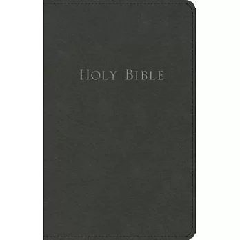 Holy Bible: King James Version, Bonded Leather, Black, Personal Size Giant Print Reference