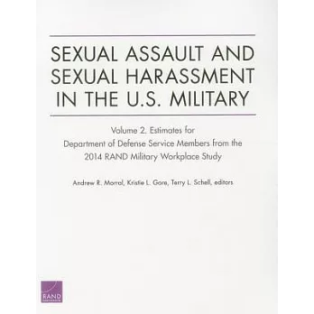 Sexual Assault and Sexual Harassment in the U.S. Military: Estimates for Department of Defense Service Members from the 2014 Ran