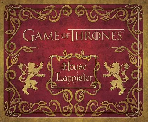 Game of Thrones - House Lannister Deluxe Stationery Set