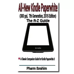 博客來 All New Kindle Paperwhite 300 Ppi 7th Generation 15 Edition The A Z Guide