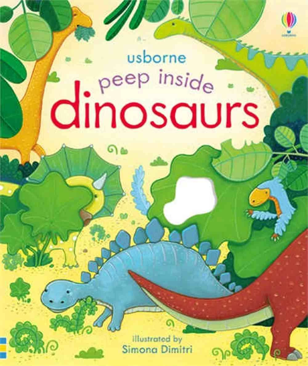 偷偷看一下翻翻書：恐龍（3歲以上）Peep Inside Dinosaurs