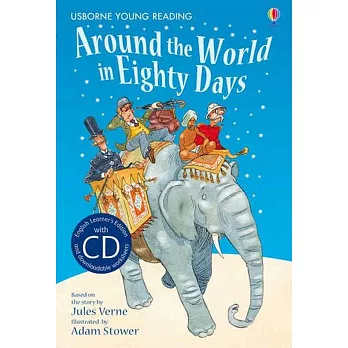Around the World in Eighty Days (with CD) (Usborne English Learners’ Editions: Advanced)